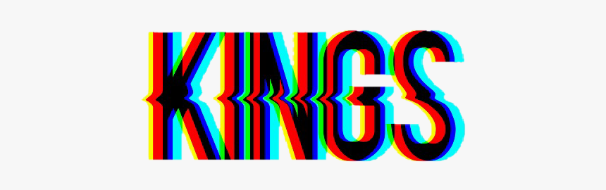 #king #kings #glitchtext #glitch #kingglitch #glitché - Graphic Design, HD Png Download