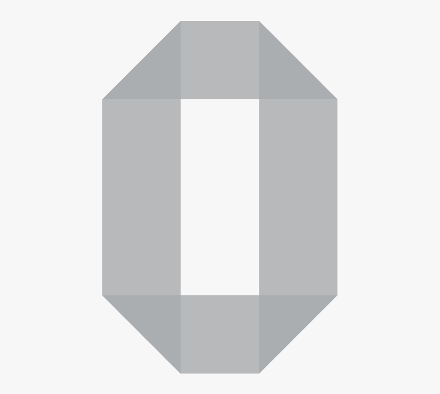 灰色数字0矢量图标矢量logo - Parallel, HD Png Download