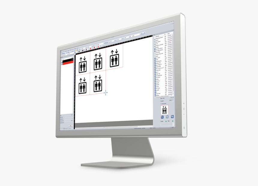 Computer Monitor, HD Png Download