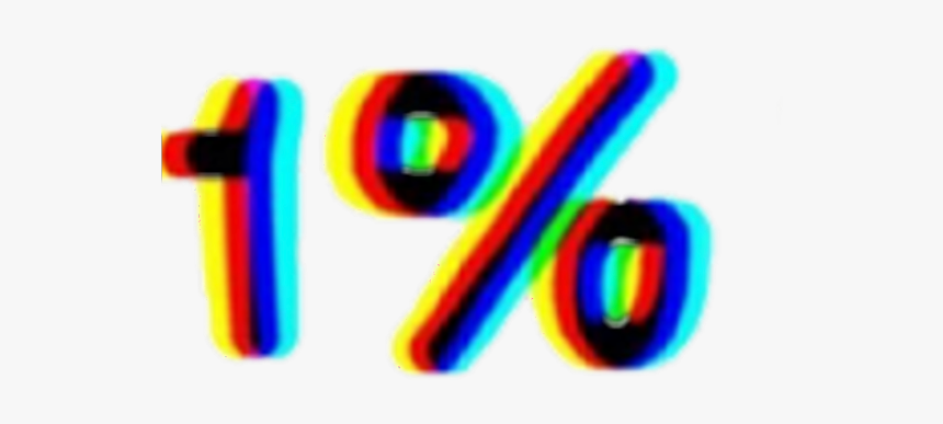 #1% #glitch #aesthetic #tumblr - Graphic Design, HD Png Download