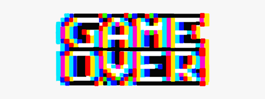 #aesthetic #vaporwave #glitch #gameover #kpop - Graphic Design, HD Png Download