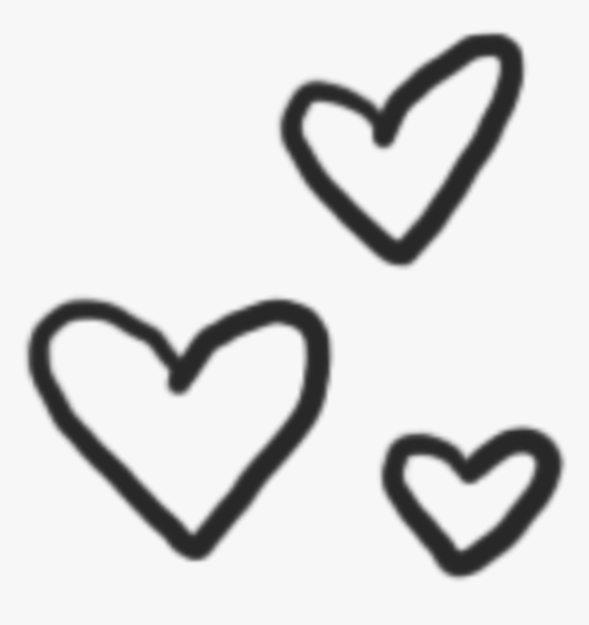 Heart Black Blackheart Cute Cuteheart Aesthetic Heart Hd Png Download Transparent Png Image Pngitem