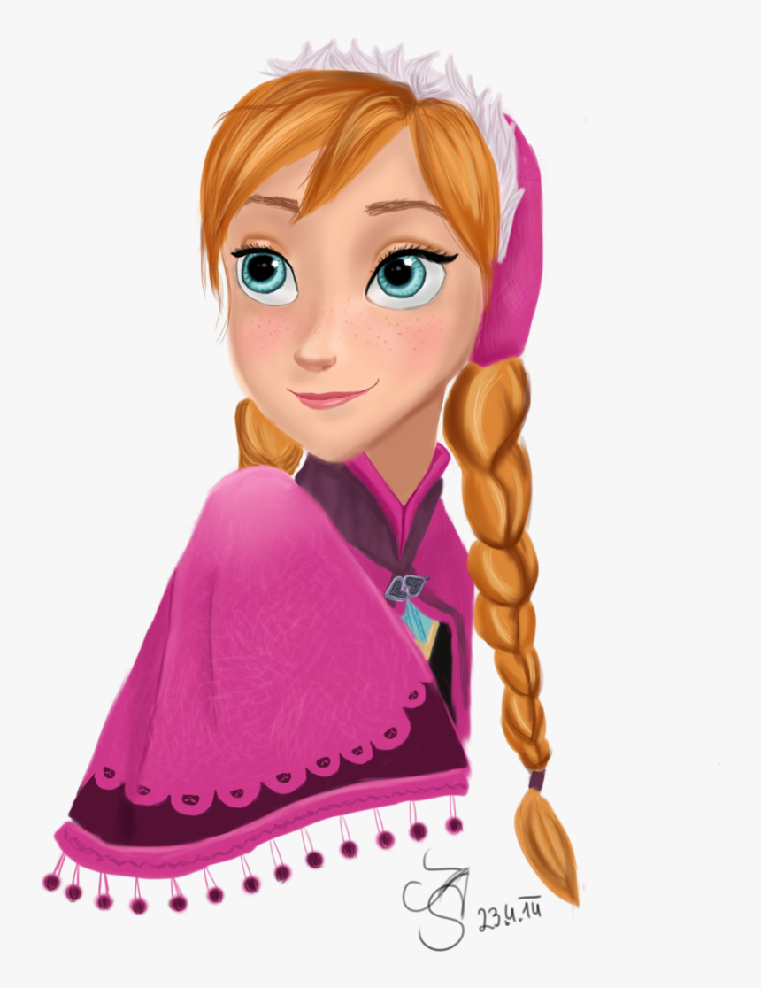 Princess Anna Frozen Anna Clipart, HD Png Download