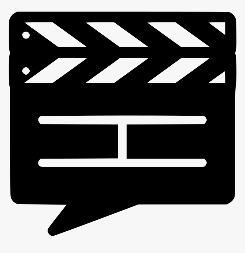 Slate Chat Message - Movie Slate, HD Png Download