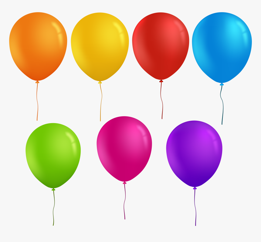 Gold Star Balloons Transparent Background Clipart Banner Hd Png