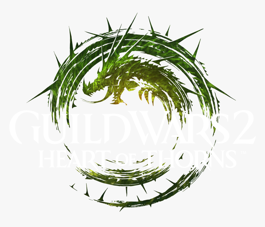 Heart Of Thorns Transparent Png Clipart Free Download - Guild Wars 2 Logo Gif, Png Download