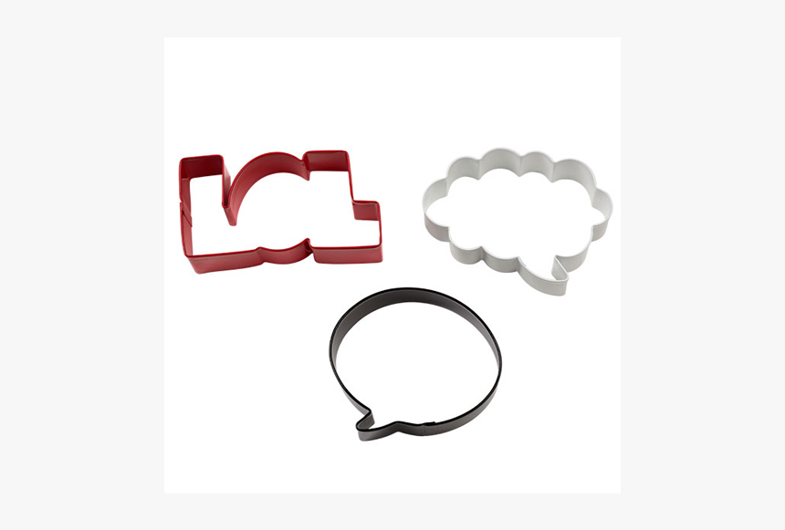 Set De 3 Cortadores - Emporte Piece Bulle, HD Png Download