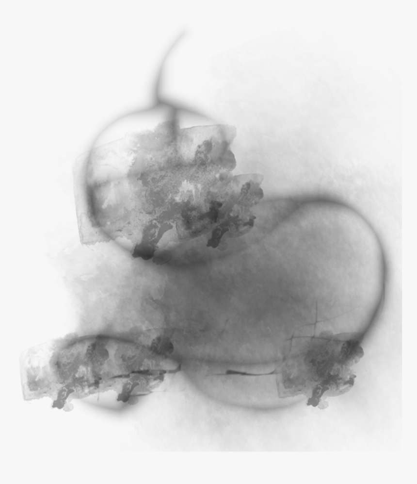 #black #smoke #moon #dark #winter #life - Monochrome, HD Png Download