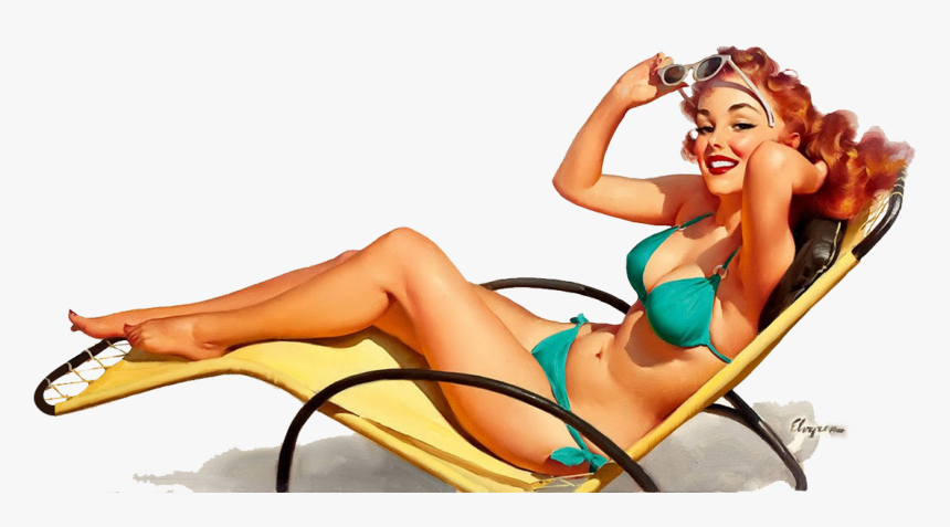 Pin Up Summer Png, Transparent Png