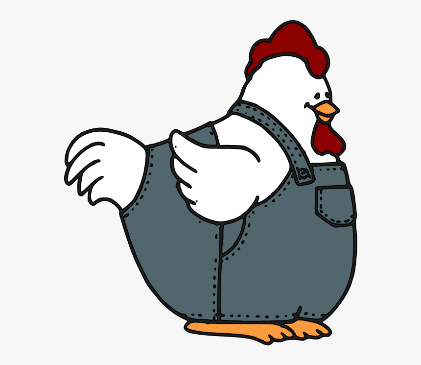 Big Fat Rooster Cartoon, HD Png Download