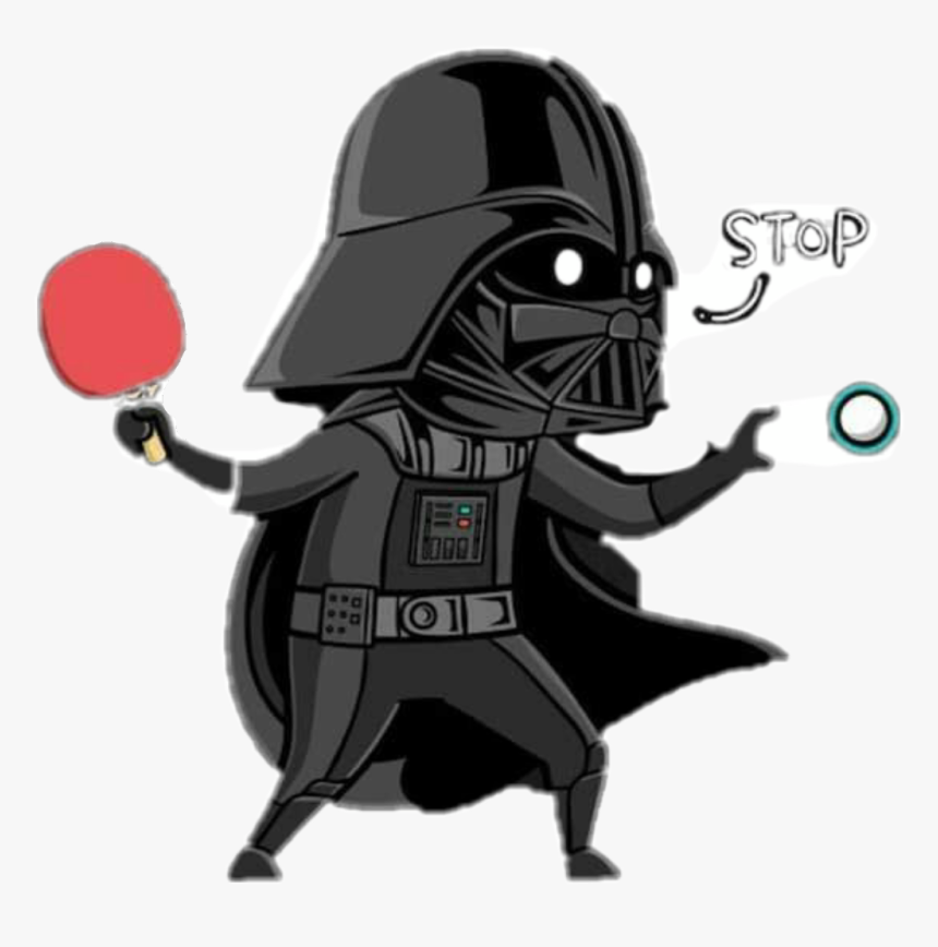 May The Force Be With You - Darth Vader Ping Pong, HD Png Download