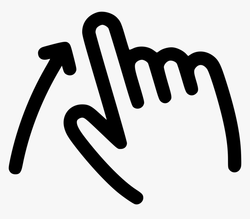 Swipe Touch Scroll Slide - Drag And Drop Transparent, HD Png Download
