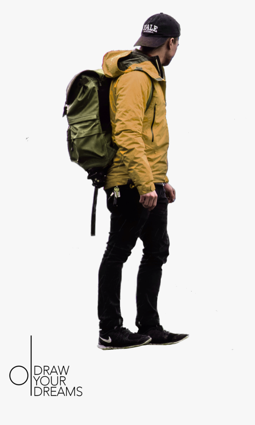 Hiking People Cutout, HD Png Download
