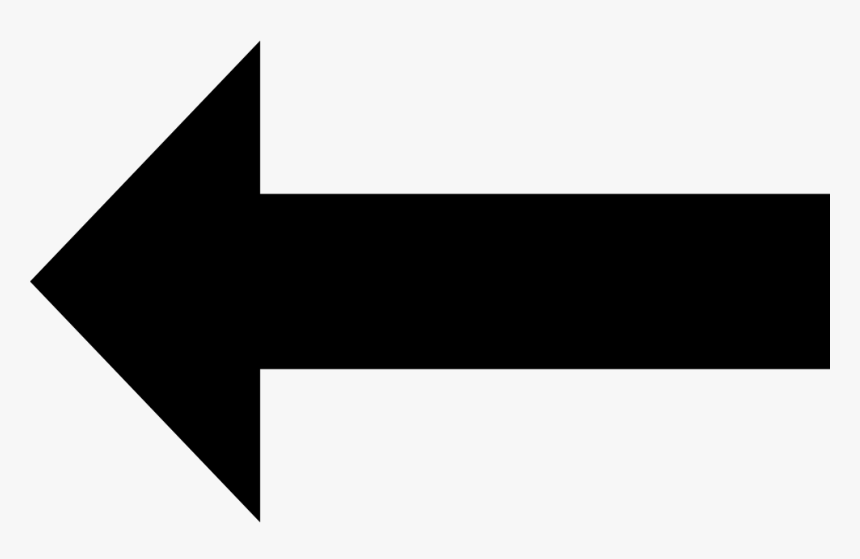 Arrow Long Left, HD Png Download