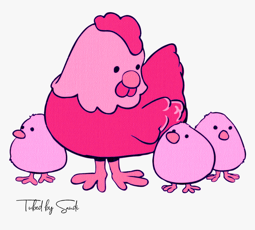 Chicken And Chicks Clipart, HD Png Download