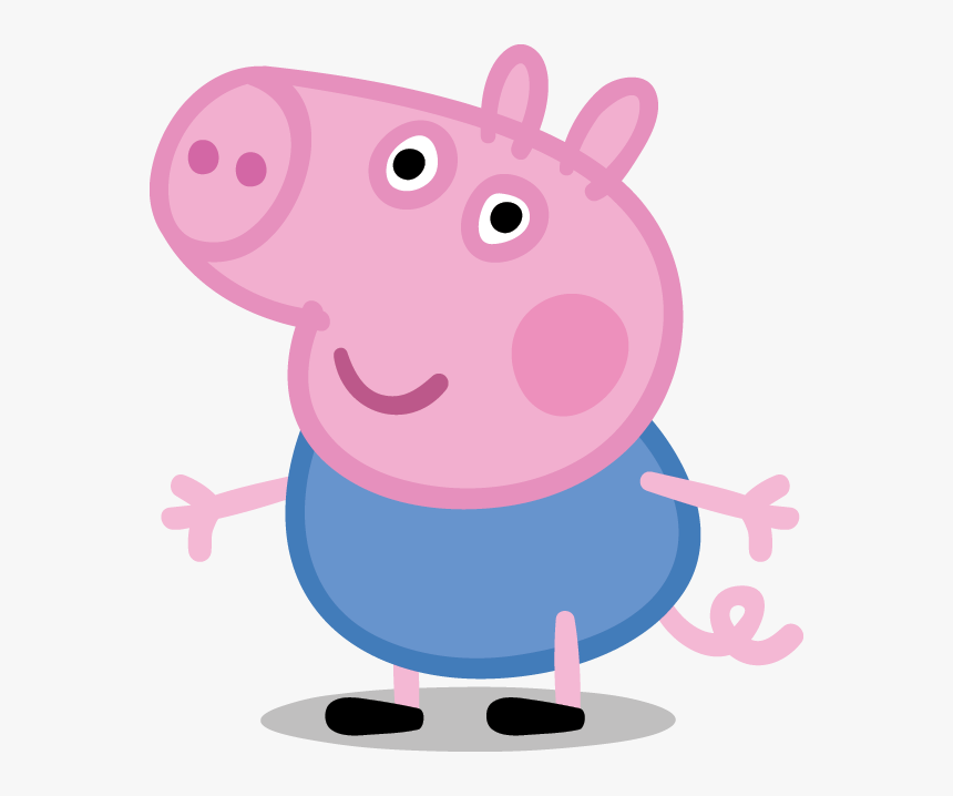Cartoon Peppa Pig George, HD Png Download