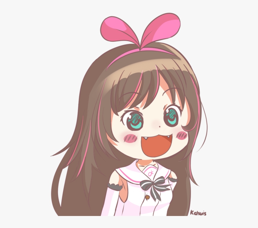 Kizuna Ai Chibi Png, Transparent Png