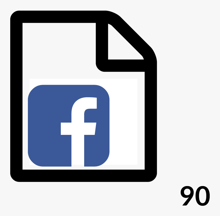 90 Facebook Posts Month 12 Months - Advertising, HD Png Download