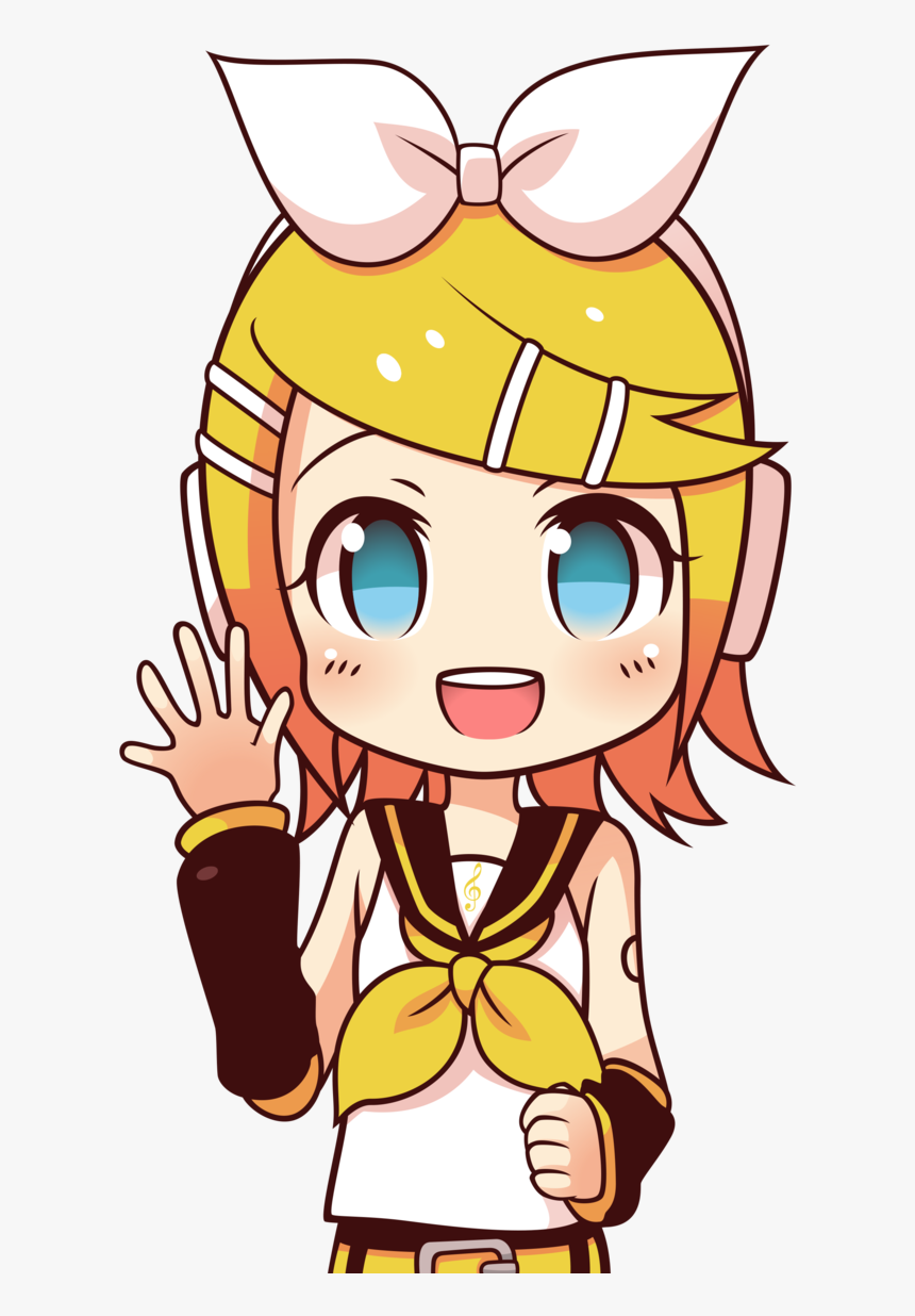 Kagamine Rin Chibi, HD Png Download