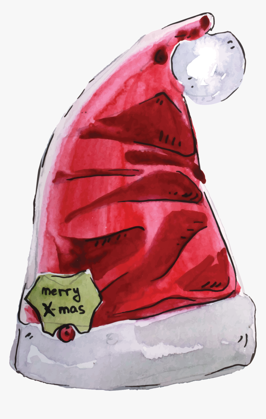 Sombrero De Navidad Regalo Png Transparente - Handbag, Png Download