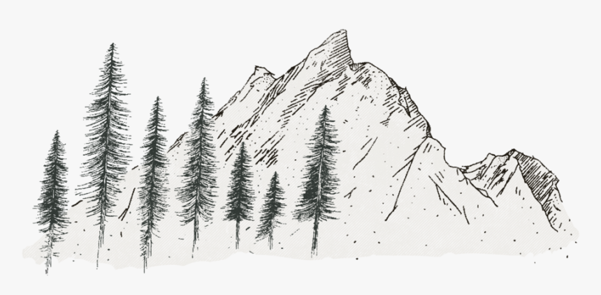 Full Mountain-01 - Sketch, HD Png Download