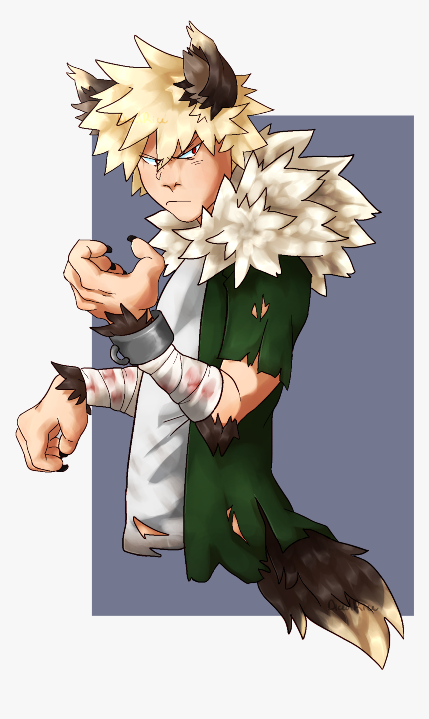 Speedpaint - My Hero Academia Bakugo Wolf, HD Png Download
