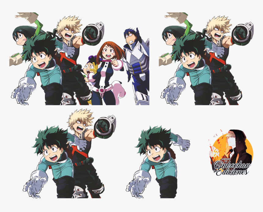Boku No Hero Academia - My Hero Academia Deku And Uraraka, HD Png Download