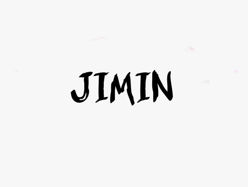 Park Jimin Png -curseve Word Jimin Png Curseve Word - Adventure Racing, Transparent Png