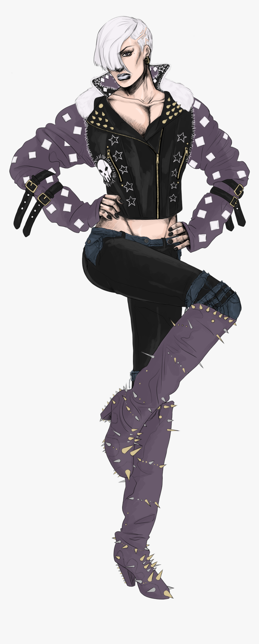 Jojo Bizzare Adventure Fashion, HD Png Download