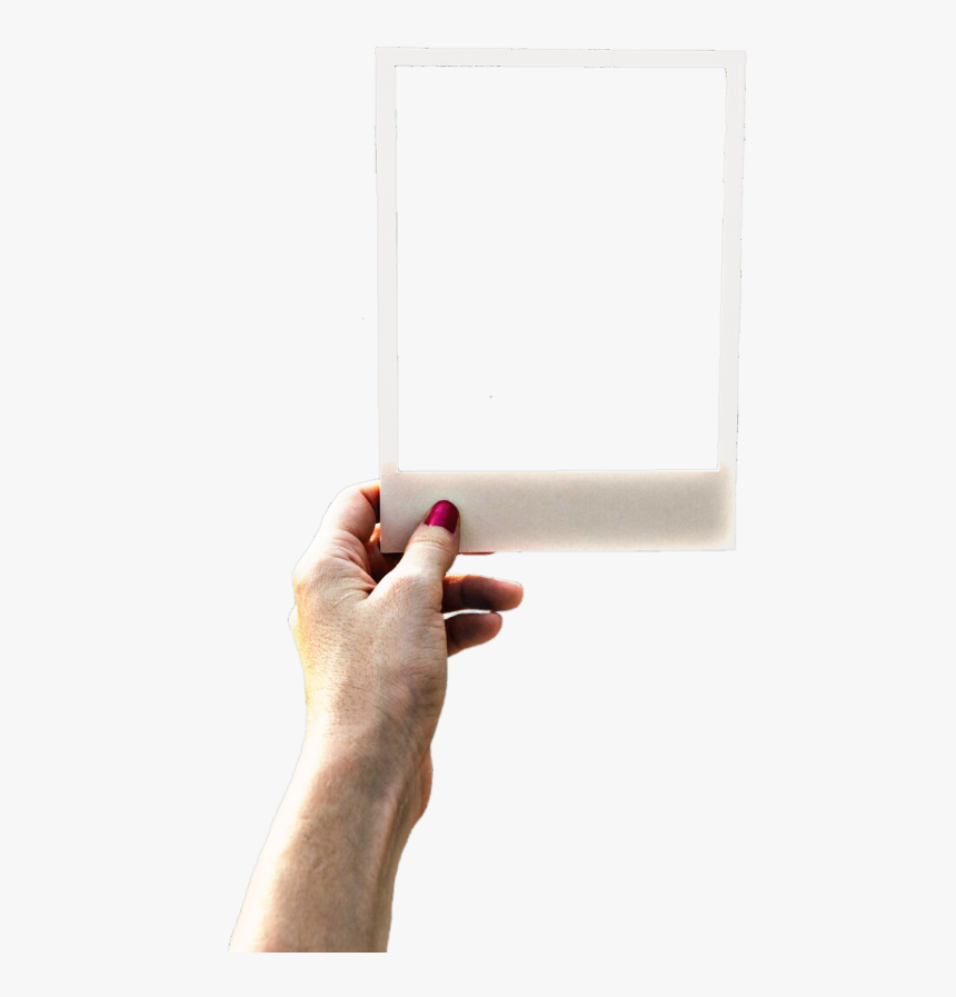 #hand #holding #frame #photography - Daylighting, HD Png Download