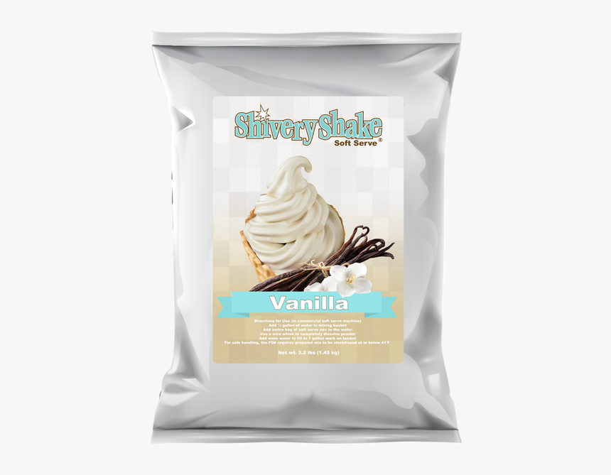 Shivery Shake Vanilla Soft Serve Mix - Milkshake, HD Png Download