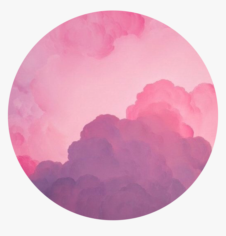 Pink Purple Cloud Circle Pink Magenta Purple Icon Cl - Imagenes Destacados De Instagram, HD Png Download