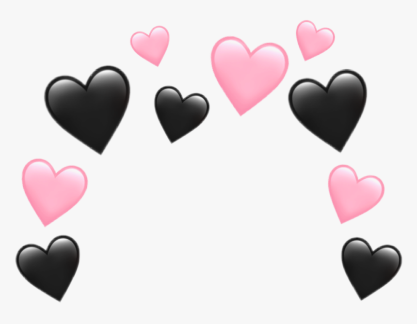 #freetoedit #hashtag #corazon #coração #heart #hola - Сердечки Над Головой Картинки, HD Png Download