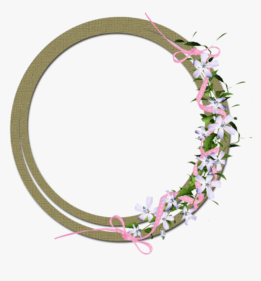 #frame #circle #background #interesting #fairytale - Scrapbooking, HD Png Download