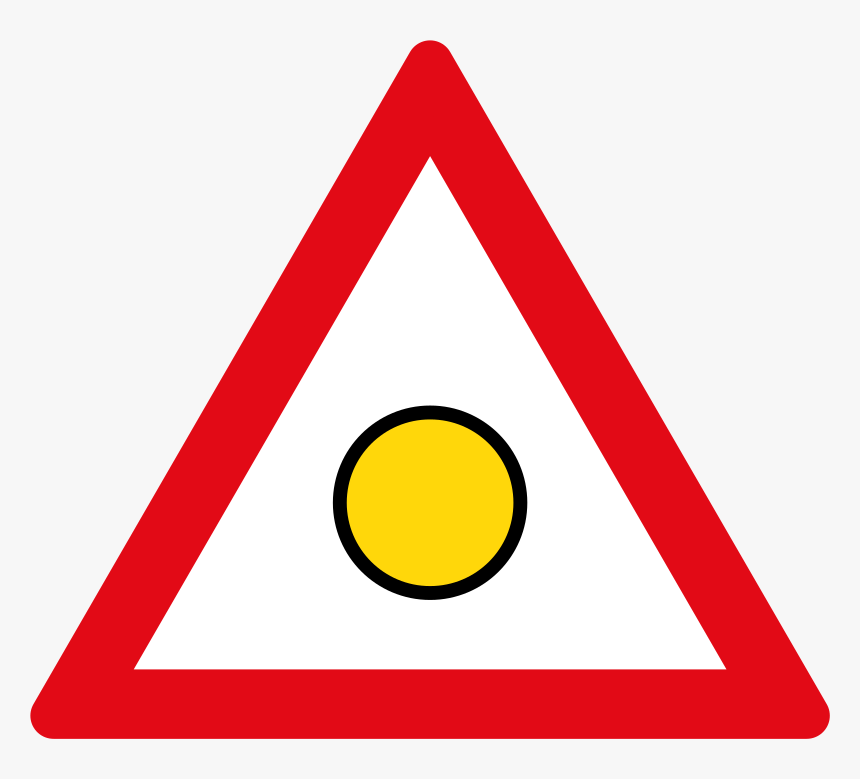 Triangle Warning Sign Logo, HD Png Download