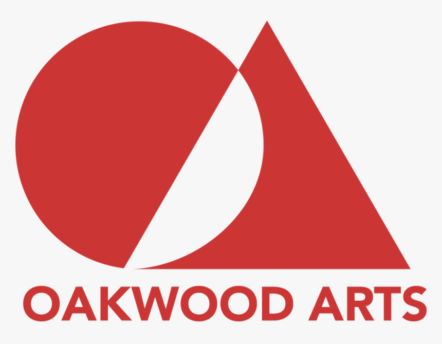 Oakwood Arts Logo-red - Circle, HD Png Download