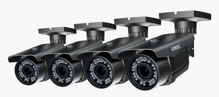 1080p Hd Security Bullet Cameras With Motorized Varifocal - Closed-circuit Television, HD Png Download