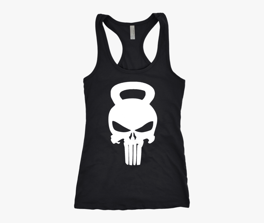 Punisher Skull Kettlebell , Png Download - Punisher Skull, Transparent Png