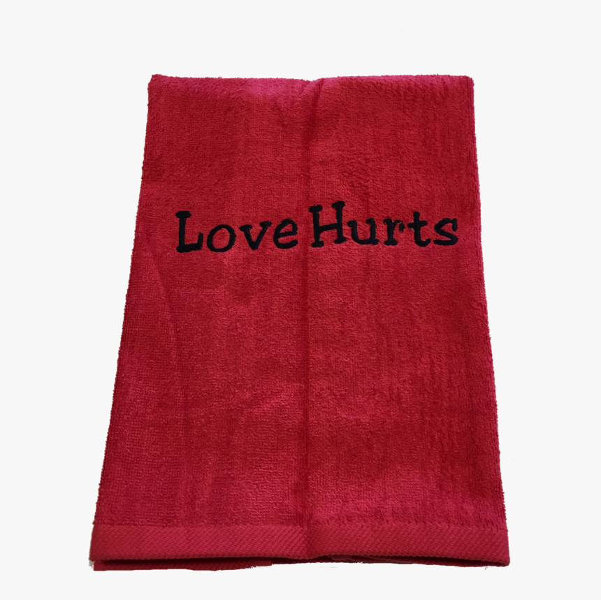 Tennis Towel - Love Hurts - Job Search, HD Png Download