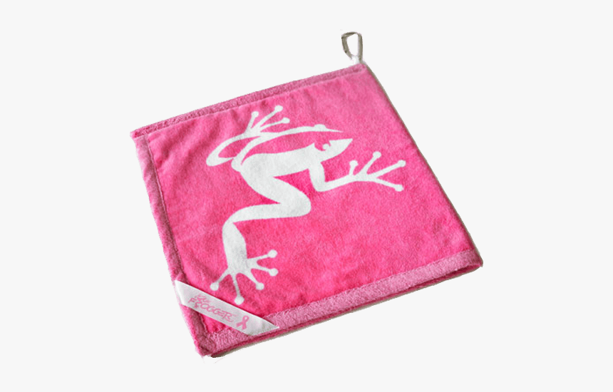 Pro Active Sports Frogger Amphibian Golf Towel Pink - Frogger Amphibian Golf Towel, HD Png Download