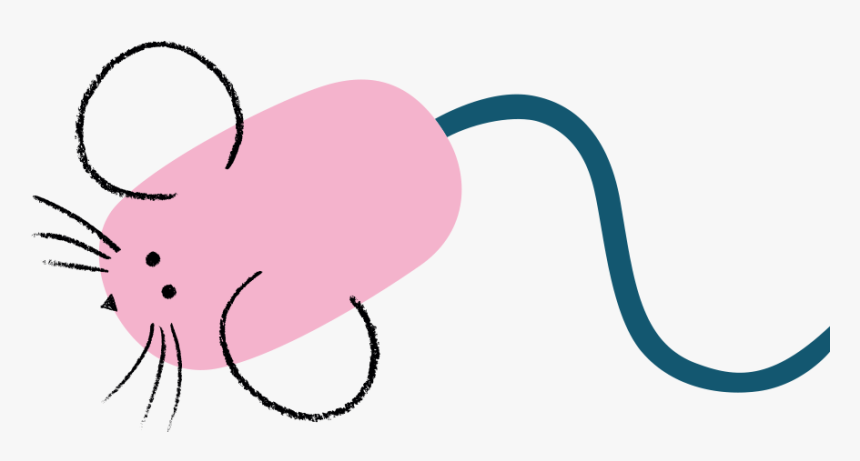 Illustration Of A Mouse - Internet Safety Illustration, HD Png Download