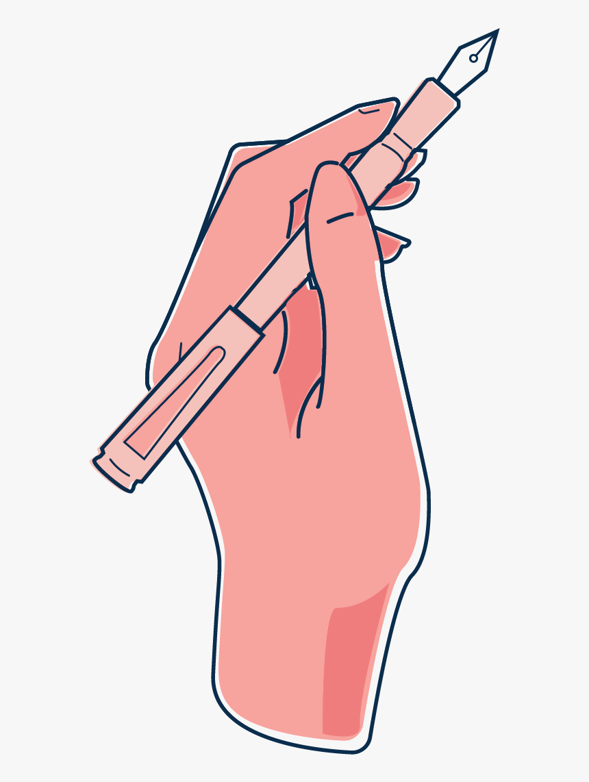 Themerriweathercouncil - Illustration - Hands - Pen - Illustration, HD Png Download