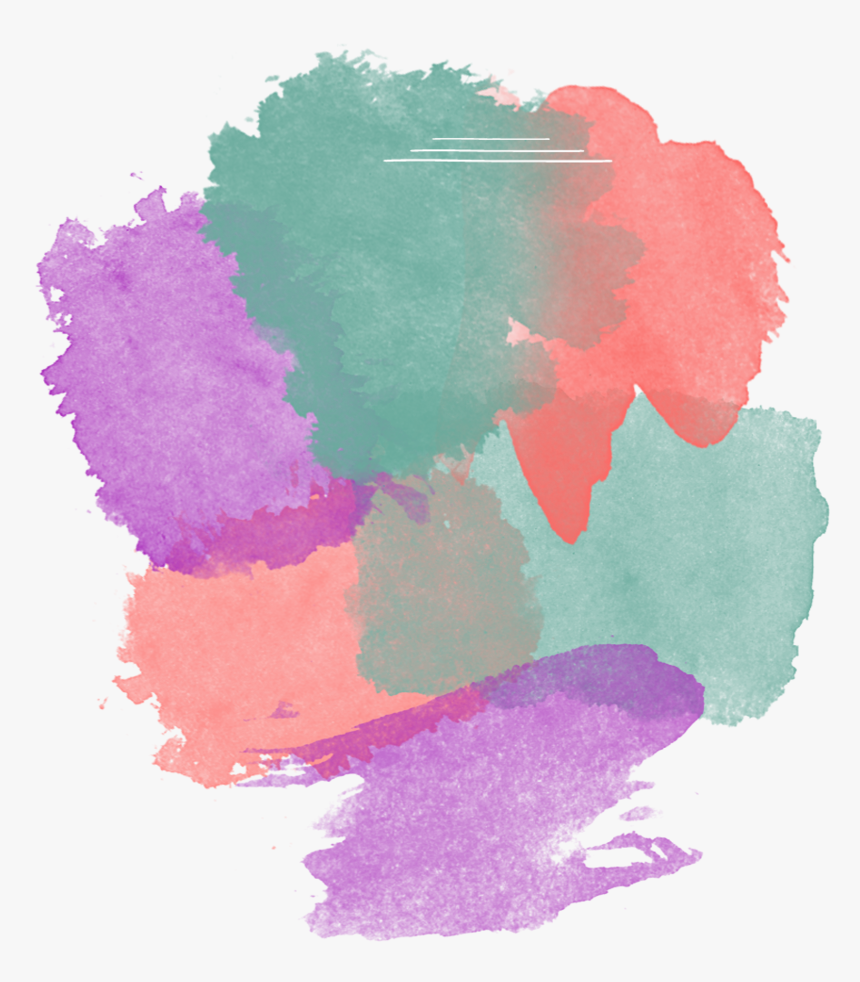 Purple Watercolor Png, Transparent Png