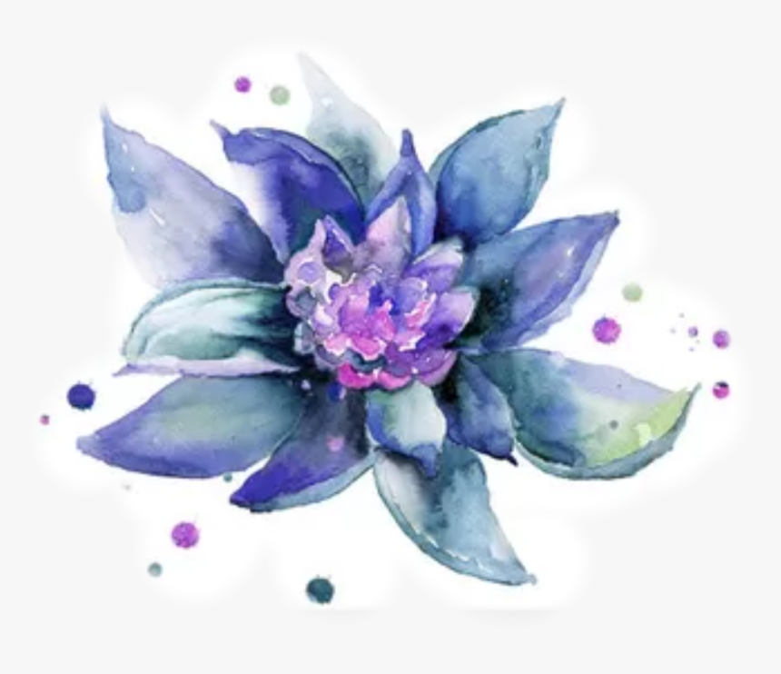 By Iwoot Flower Art Print, HD Png Download