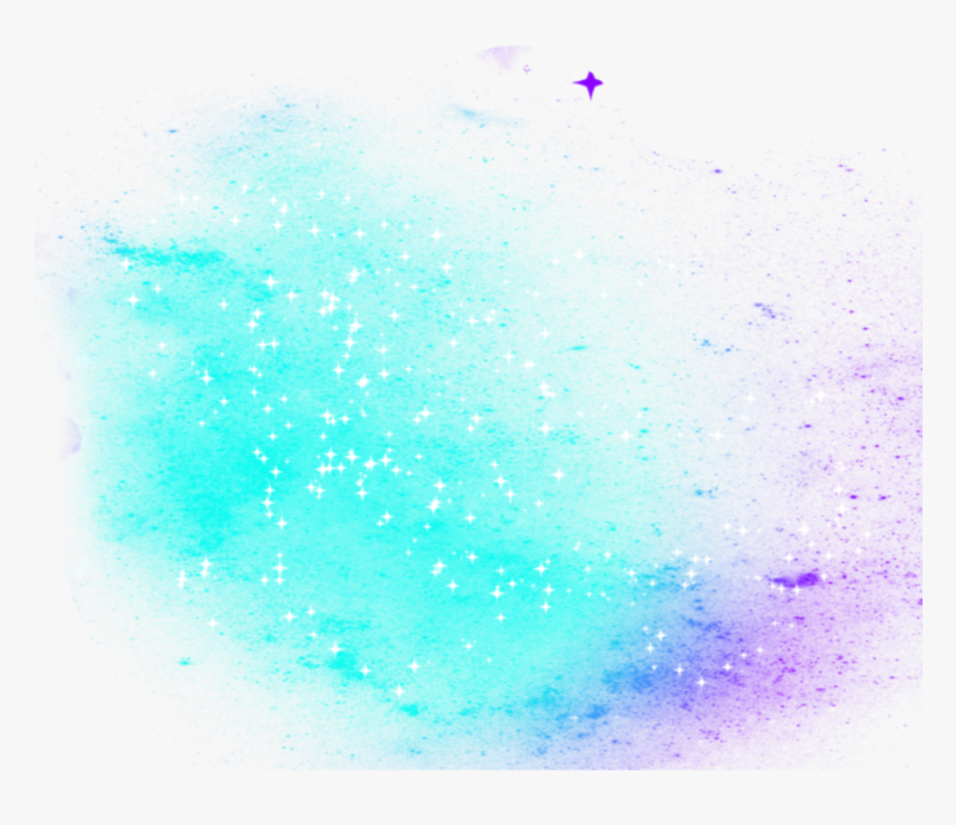 #ftestickers #space #stars #galaxy #nebula #teal #blue - Illustration, HD Png Download