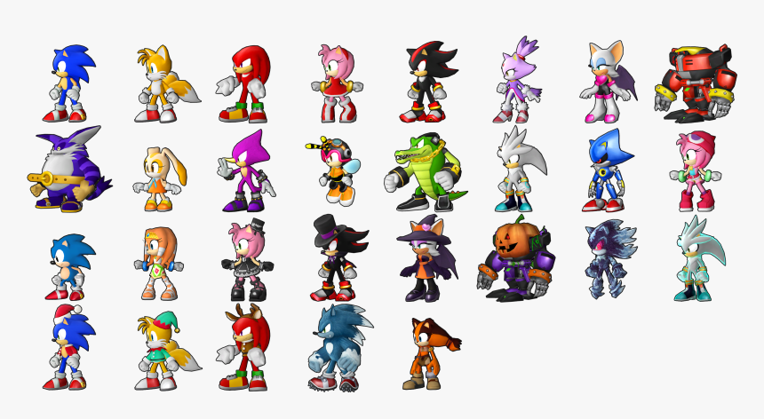 Sonic Runners Sonic The Hedgehog Character, HD Png Download