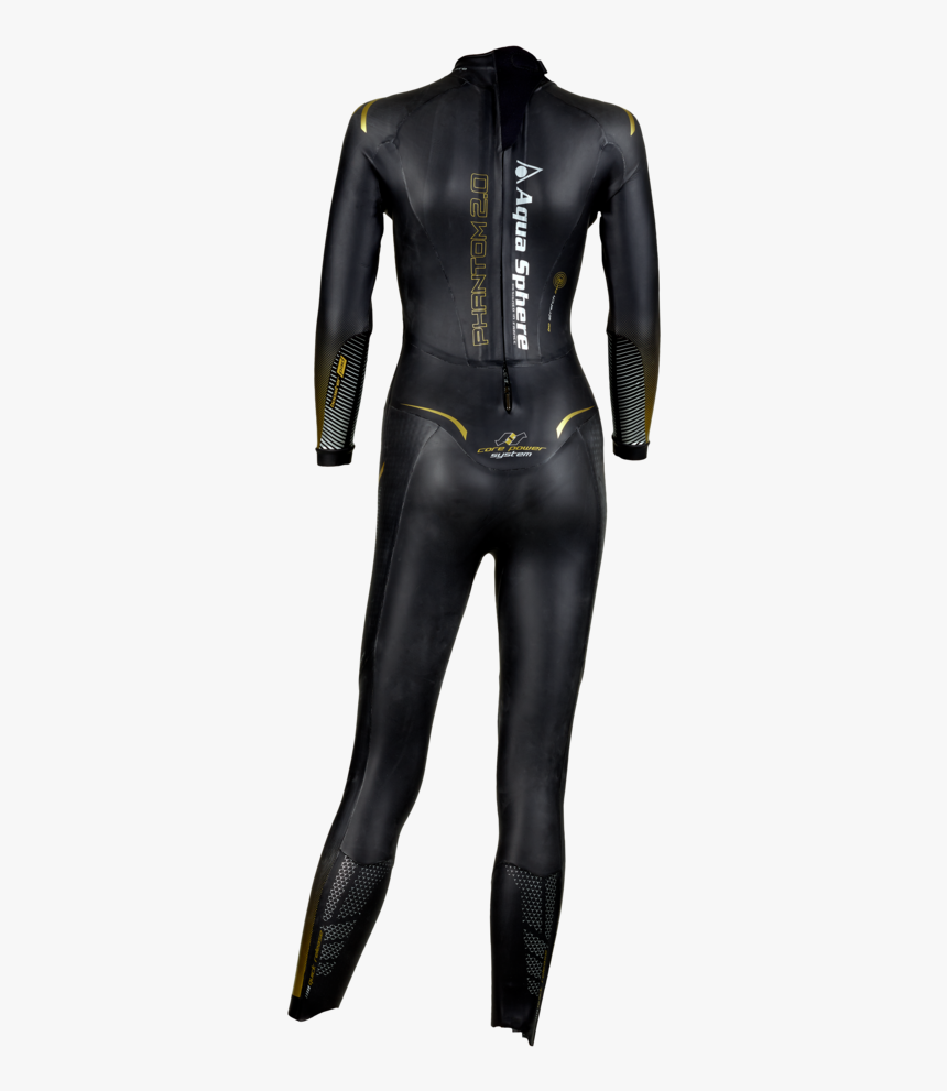 Phantom Women Back - Wetsuit, HD Png Download
