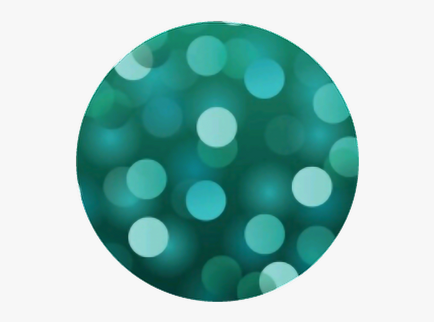 #sequins #dots #blue #sparkle #aesthetic #aestheticcircle - Circle, HD Png Download