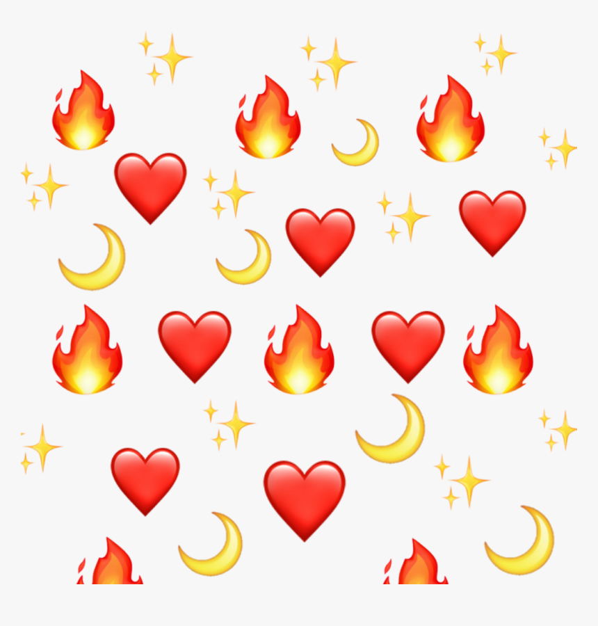 Emoji Emojibackground Iphoneemoji Red Redheart Heart Hd Png Download Transparent Png Image Pngitem