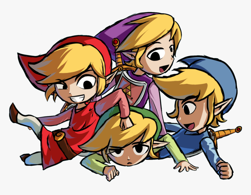 Legand Of Zelda Four Swords, HD Png Download